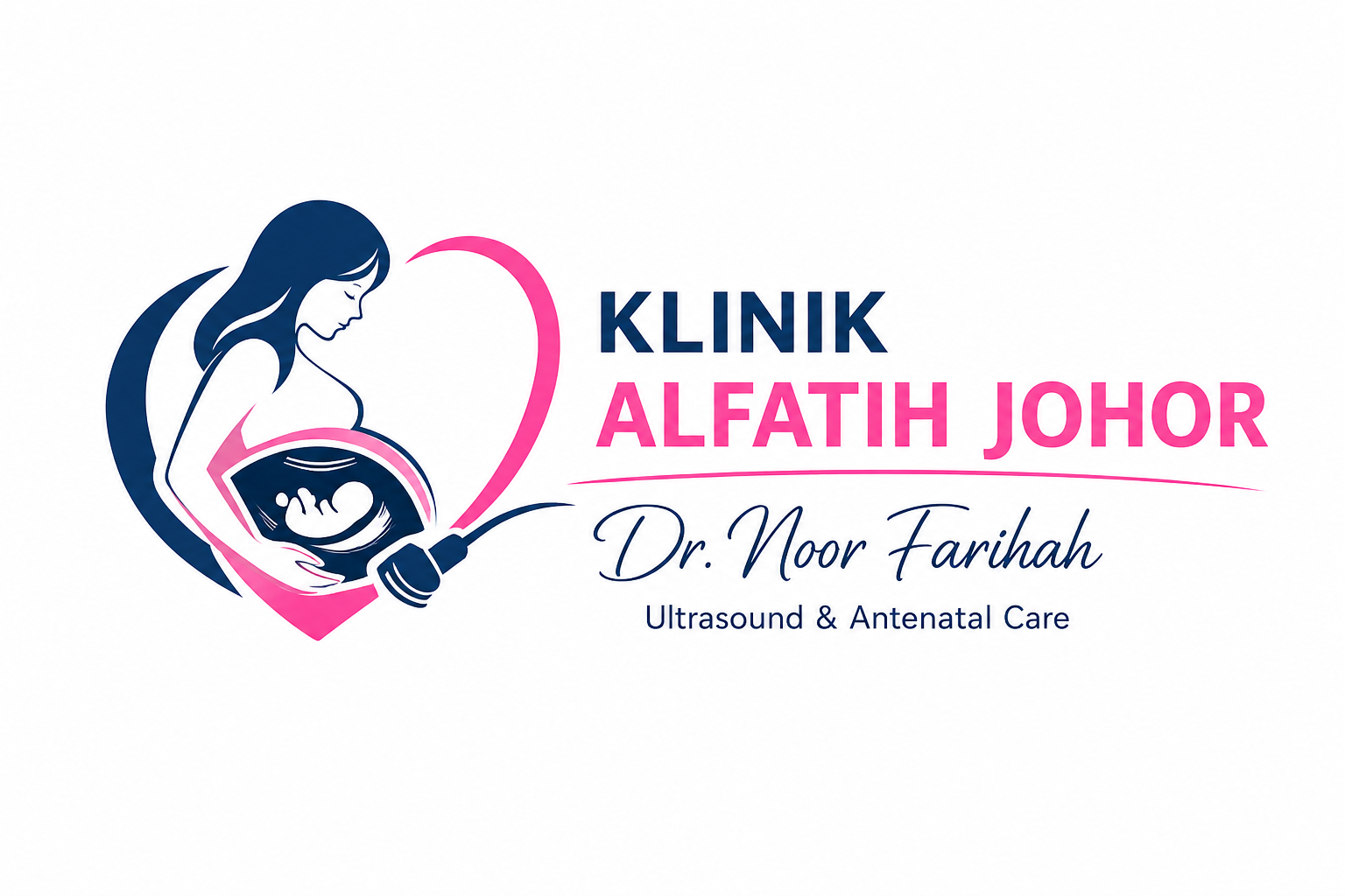 Ultrasound antenatal dan buka buku pink Klinik Al-Fatih Johor Skudai